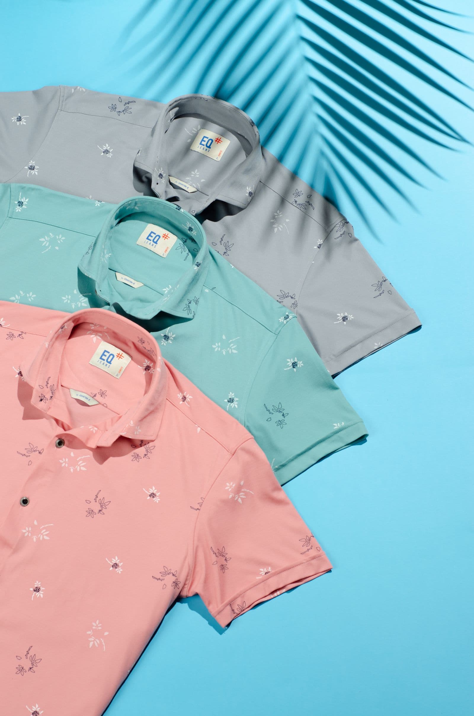 A considered edit of premium polo shirts